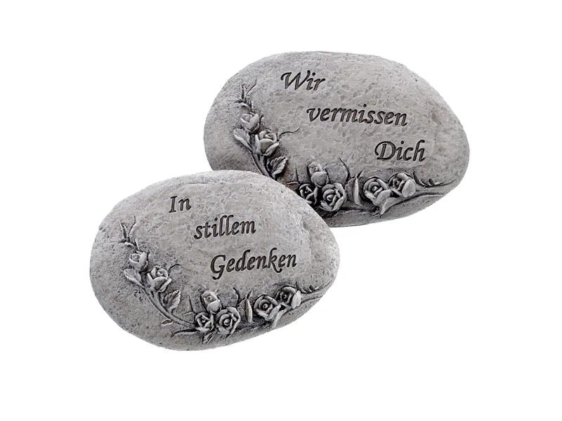 Erinnerungsstein „Spuren im Herzen“. Für die, die gegangen sind – und für die, die bleiben.